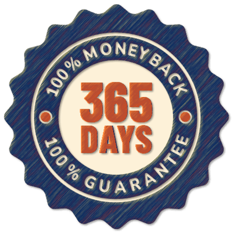 365 Days Money Back Gaurantee